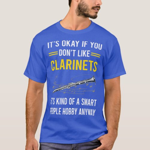 Smart People Hobby Clarinet T_Shirt