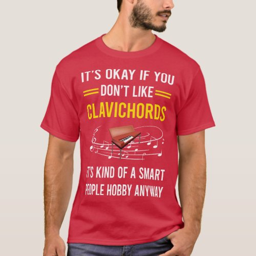 Smart People Hobby Clavichord T_Shirt