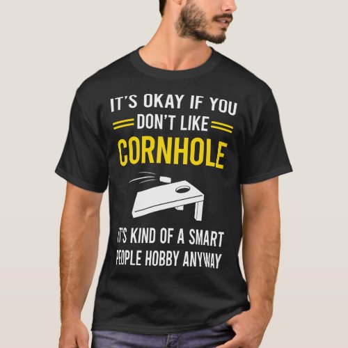 Smart People Hobby Cornhole T_Shirt