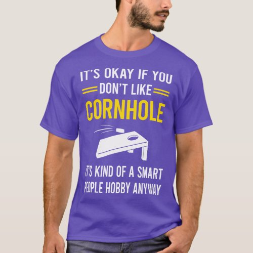 Smart People Hobby Cornhole T_Shirt