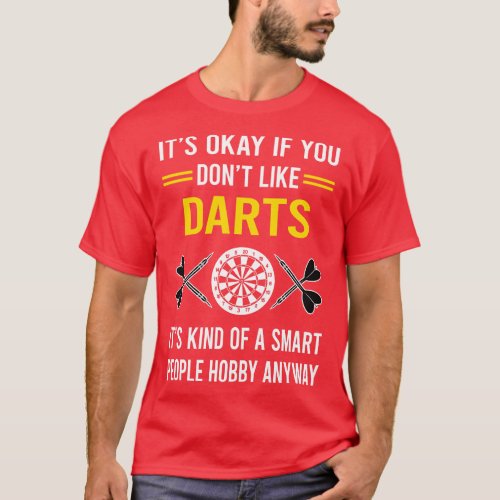 Smart People Hobby Darts T_Shirt
