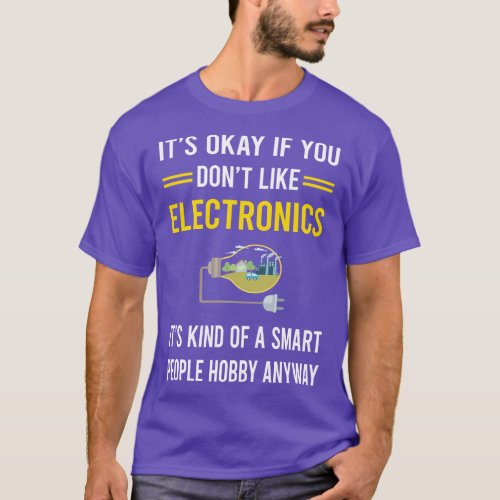 Smart People Hobby Electronics T_Shirt