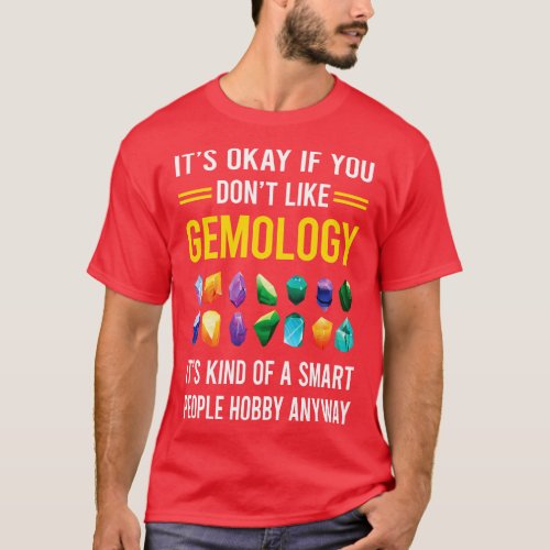 Smart People Hobby Gemology Gemologist T_Shirt