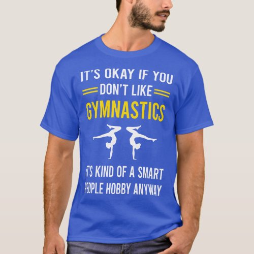 Smart People Hobby Gymnastics Gymnast T_Shirt