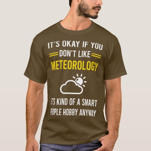 Smart People Hobby Meteorology Meteorologist T_Shirt