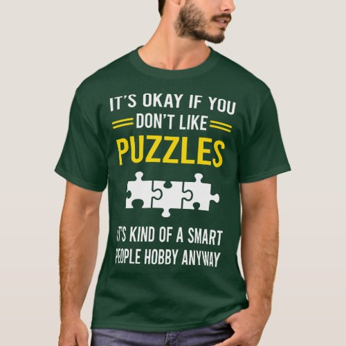 Smart People Hobby Puzzles T_Shirt