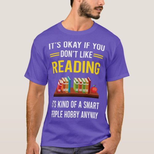 Smart People Hobby Reading Book Books T_Shirt