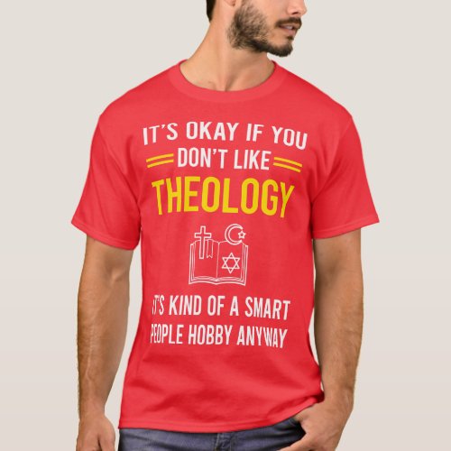 Smart People Hobby Theology Theologian Theologist T_Shirt