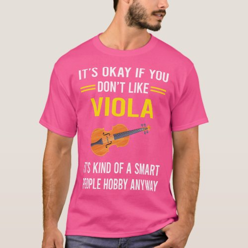 Smart People Hobby Viola Violist T_Shirt