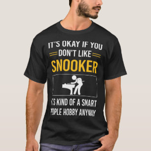 Smart People Snooker T-Shirt