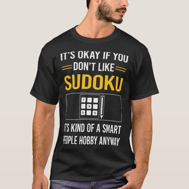 Smart People Sudoku T-Shirt (Front)