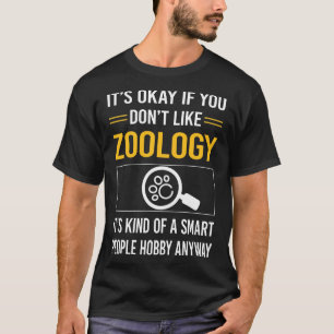 Smart People Zoology Zoologist T-Shirt