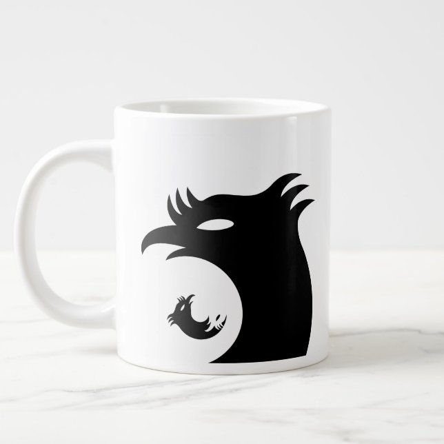 Smart Phoenix Giant Coffee Mug (Left)