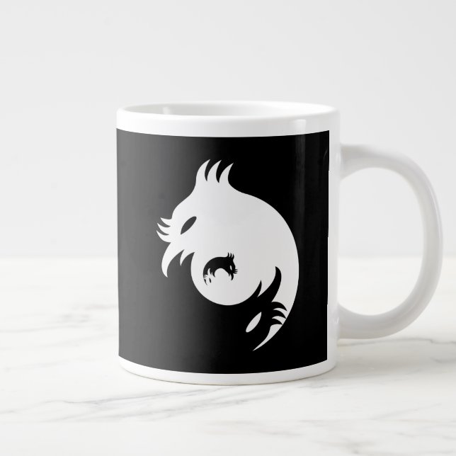 Smart Phoenix Giant Coffee Mug (Right)