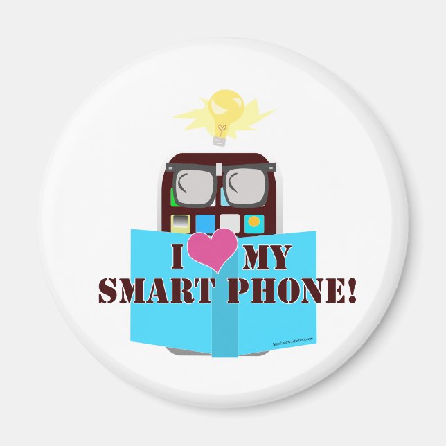 Smart Phone Love Magnet (Front)
