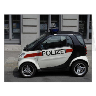 smart police car cards