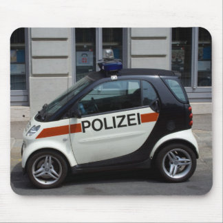 smart Police Car Mouse Pad