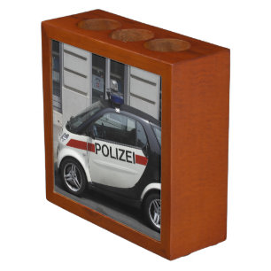 Smart Polizei Auto Pencil Holder