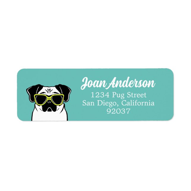 Smart Pug Label (Front)