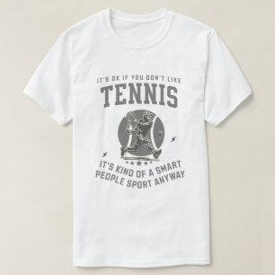 Smart Retro Tennis Sport T-Shirt