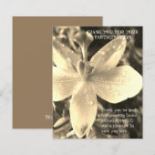 SMART SIMPLE DINNER THANK YOU CARD (Front/Back)