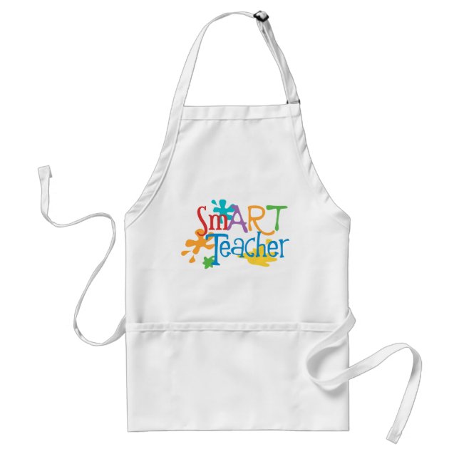 smART Teacher for the Art Teacher Adult Apron (Front)