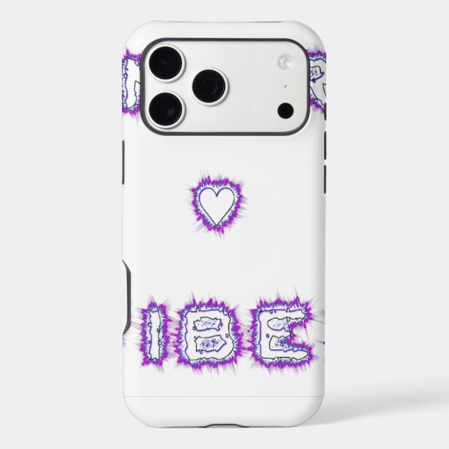 Smart Vibes Quote Text Art Design Iphone Case (Back)