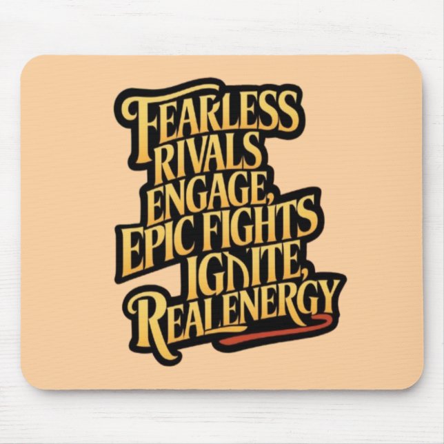 Smart Warriors Game Mouse Pad (Front)