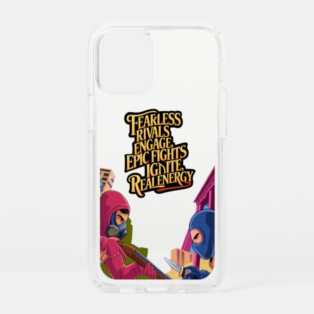 Smart Warriors Game Speck iPhone 12 Mini Case (Front)