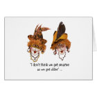 Smart Whimsical Ladies Card