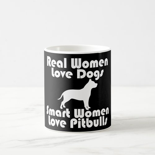 Smart Women Love Pitbulls Coffee Mug