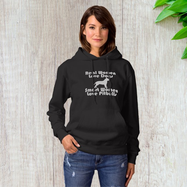 Smart Women Love Pitbulls Hoodie (Creator Uploaded)