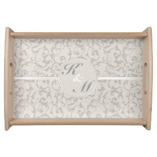 SmartElegance Coral Wedding Collection Serving Tray