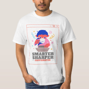 Smarter Sharper Caffeinated Nootropics Caffeine T-Shirt