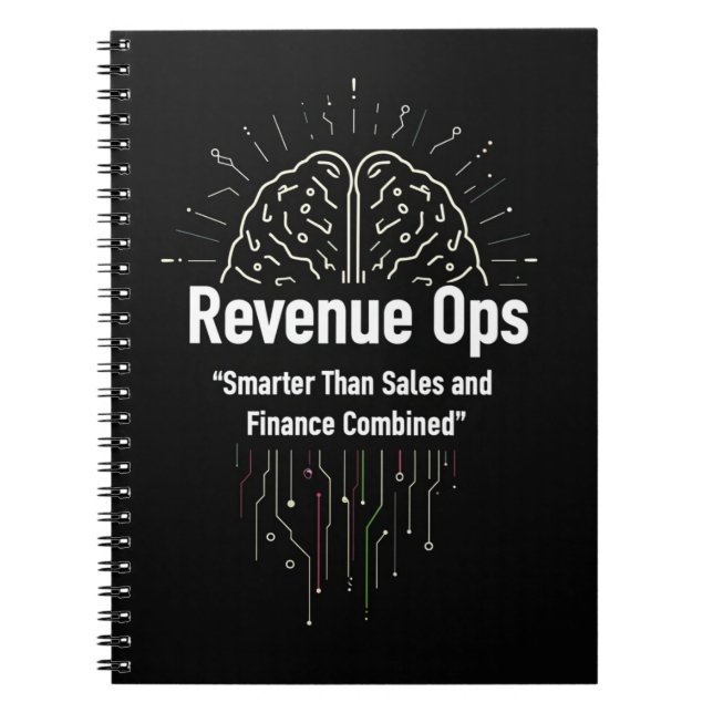 Smarter Than Sales and Finance – Revenue Ops Notebook (Front)