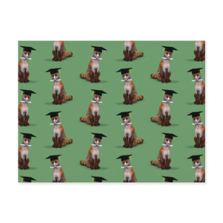 Smartest Fox In Town Postcard