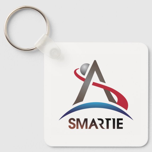 Smartie Logo Artemis Art Keychain (Front)