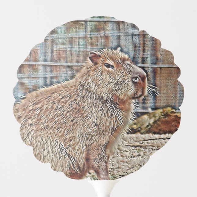 SmartMix Animal- Capybara Balloon (Front)