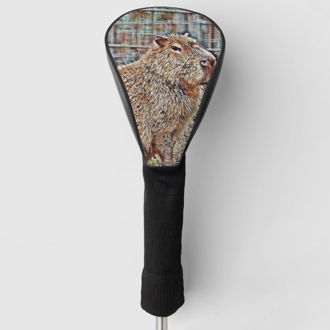 SmartMix Animal- Capybara Golf Head Cover (Front)