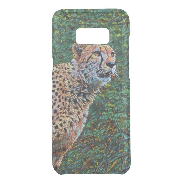 smartmix animal- cheetah  6 uncommon samsung galaxy case (Back)