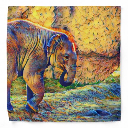 smartmix animal_ elephant baby bandana
