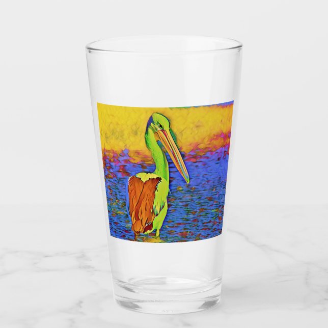 smartmix animal- pelican glass (Front)