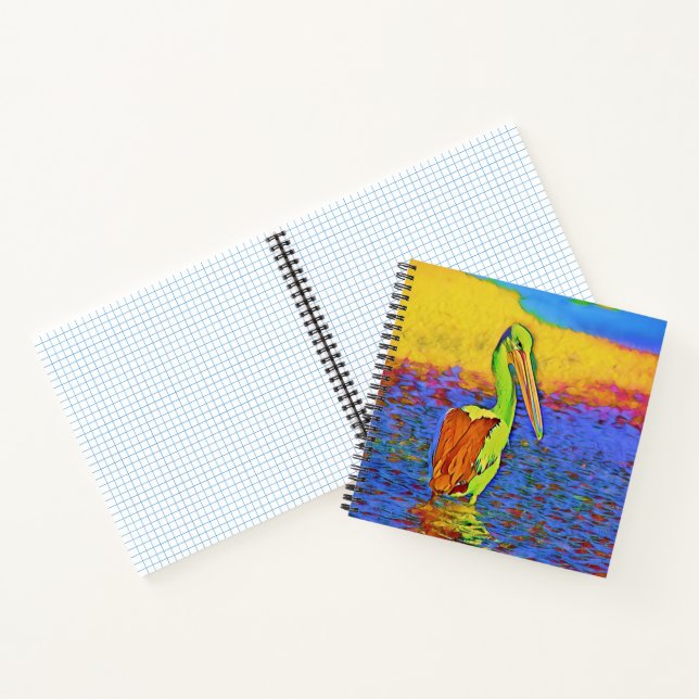 smartmix animal- pelican notebook (Inside)
