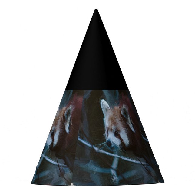 SmartMix Red Panda 1220 Party Hat (Front)