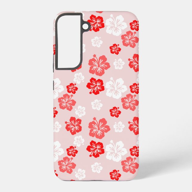 Smartphone case with floral pattern (Back)