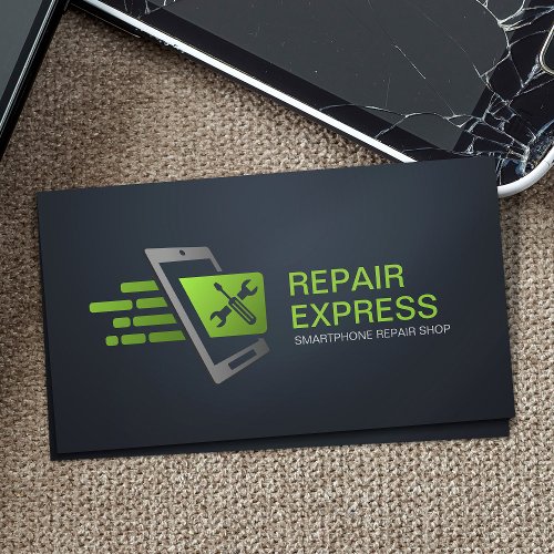 Smartphone Express Repair  Business Card