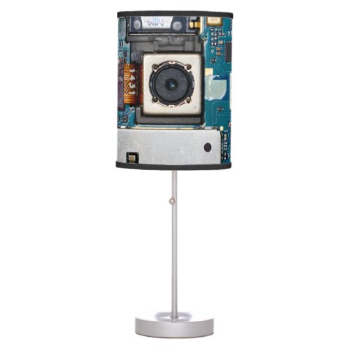 smartphone main  board technology computer electro table lamp