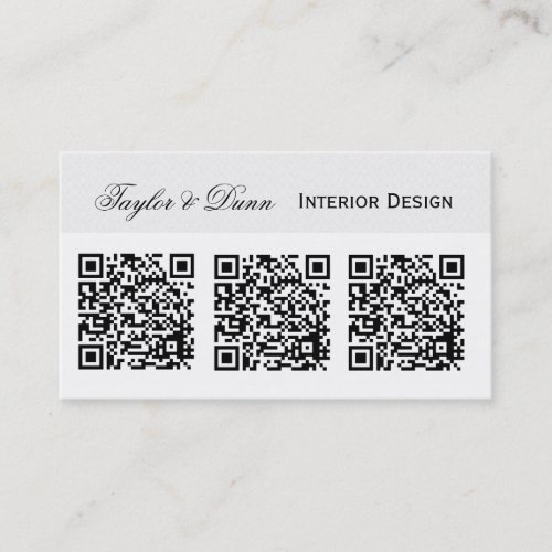 Smartphone QR Code   Photo or Logo Business Card Template