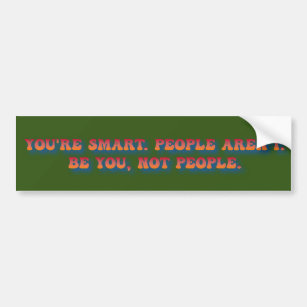 Smarty Bumper Sticker 2