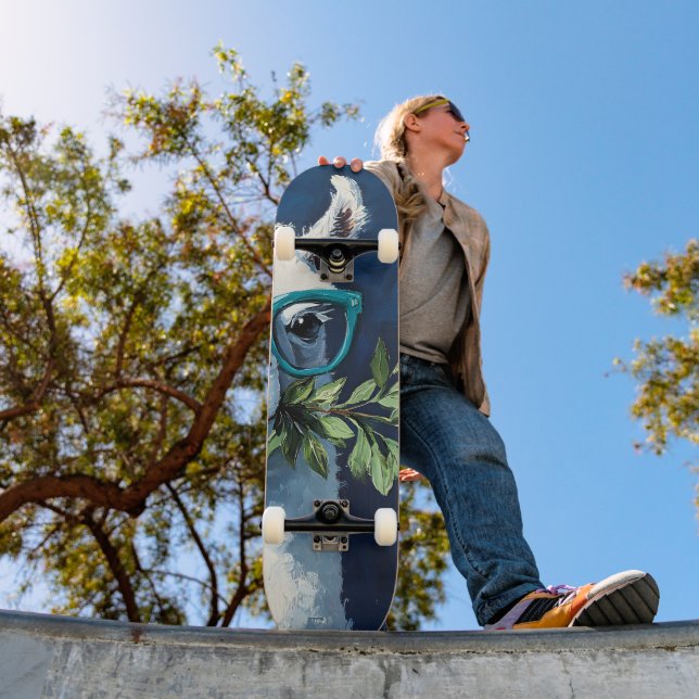 Smarty Llama Chic Skateboard (Outdoor 1)